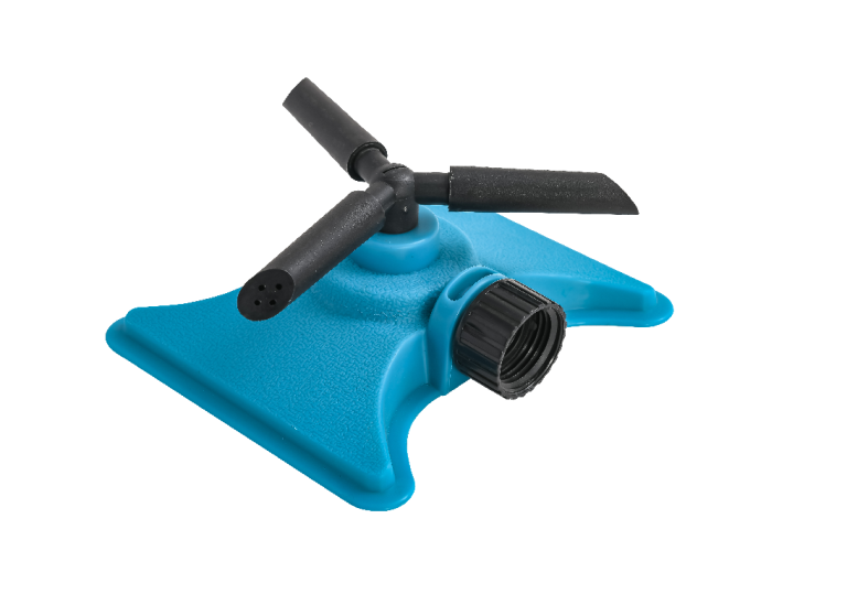 Plastic Base With Plastic 3 Arm Rotatory Sprinkler #GS-8288