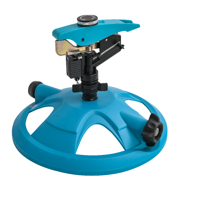 Plastic Pulsating Sprinkler With Plastic Base #GS-110000